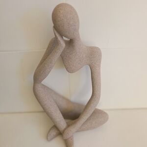 Abstract Beige Sculpture